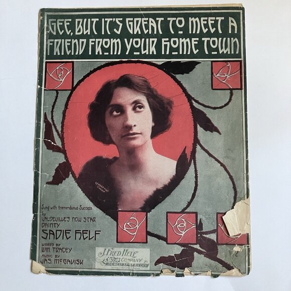 1910s Vintage Sheet Music WWI Patriotic I Didn't Raise My Boy to Be a Soldier - Picture 7 of 16